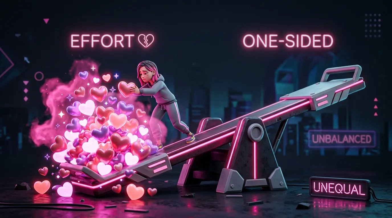 One-Sided Effort: Are You Dating Them, or Are You Doing PR for Them?
